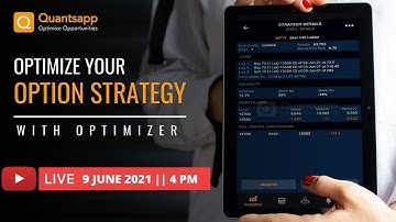 Optimize your Options Trade with Quantsapp Optimizer || #Options Analysis