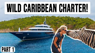 8 Days on a SUPERYACHT: The Ultimate Caribbean Adventure! Part 1