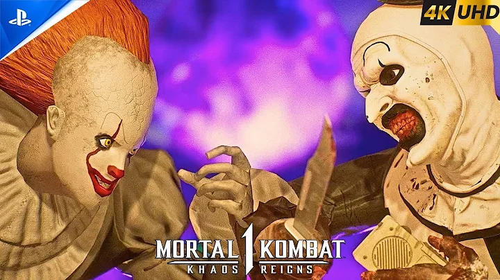 Pennywise vs Clown – The Art of Halloween Mode Fight | Mortal Kombat 1 | 4K Full HD 60FPS