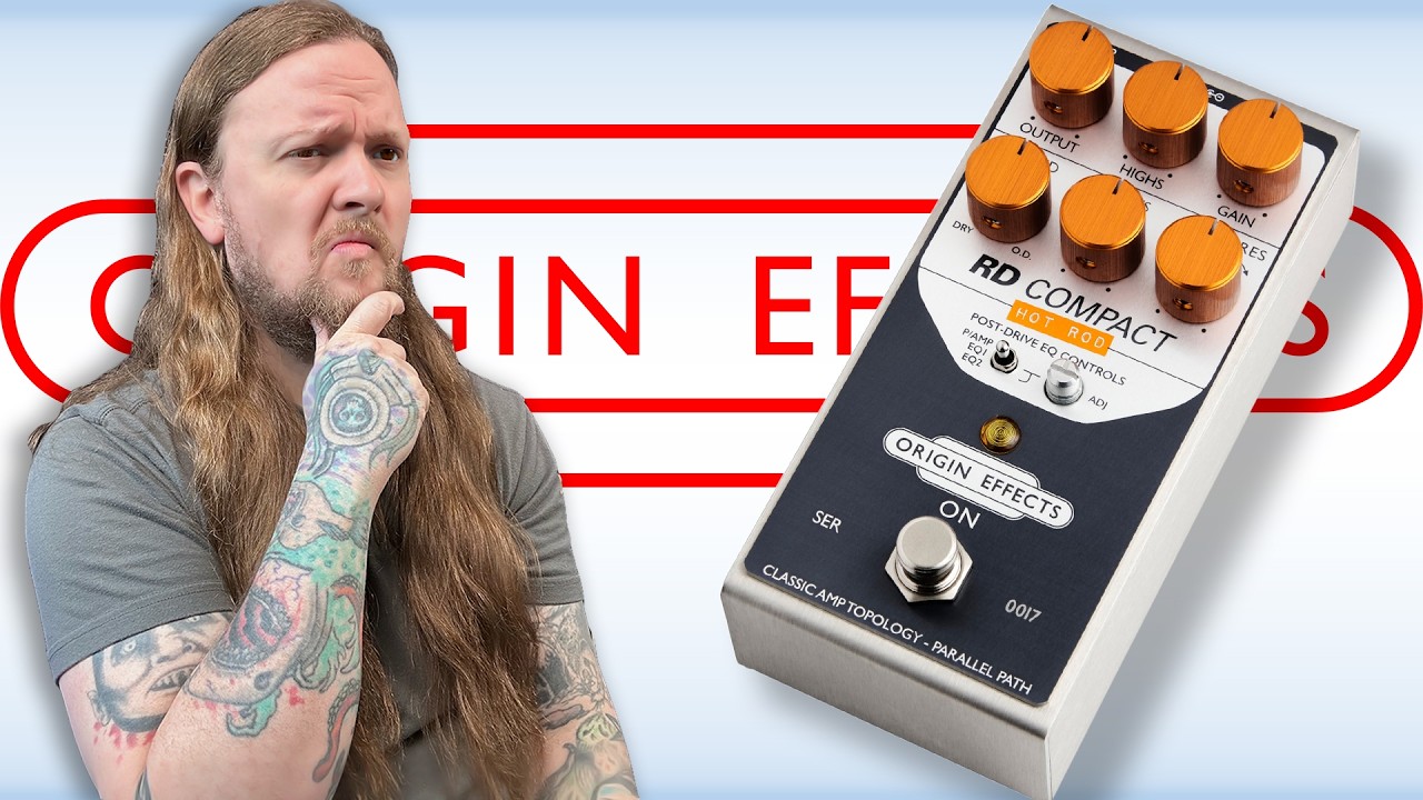 I Tried An Origin Effects RD Compact Drive Pedal - YouTube