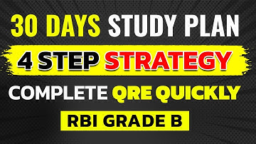 RBI Grade B 2023 Exam Preparation Strategy | RBI Grade B Phase 1 Study Plan | RBI 2023 Notification
