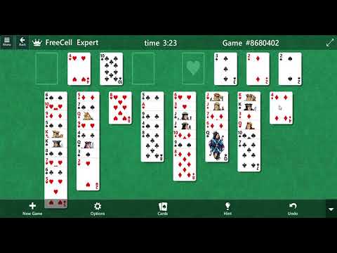 Microsoft Solitaire Collection - Freecell - Game #8680402