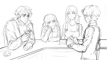 gimme a drink, bartender | fear and hunger 2 animatic