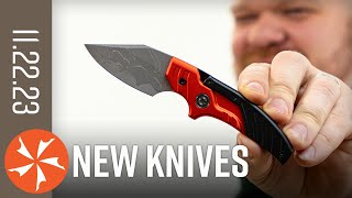New Knives for the Week of November 22nd, 2023 Just In at KnifeCenter.com