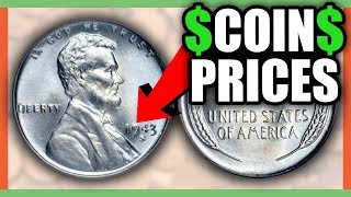 WHAT IS A 1943 STEEL PENNY WORTH  RARE PENNY WORTH MONEY!!