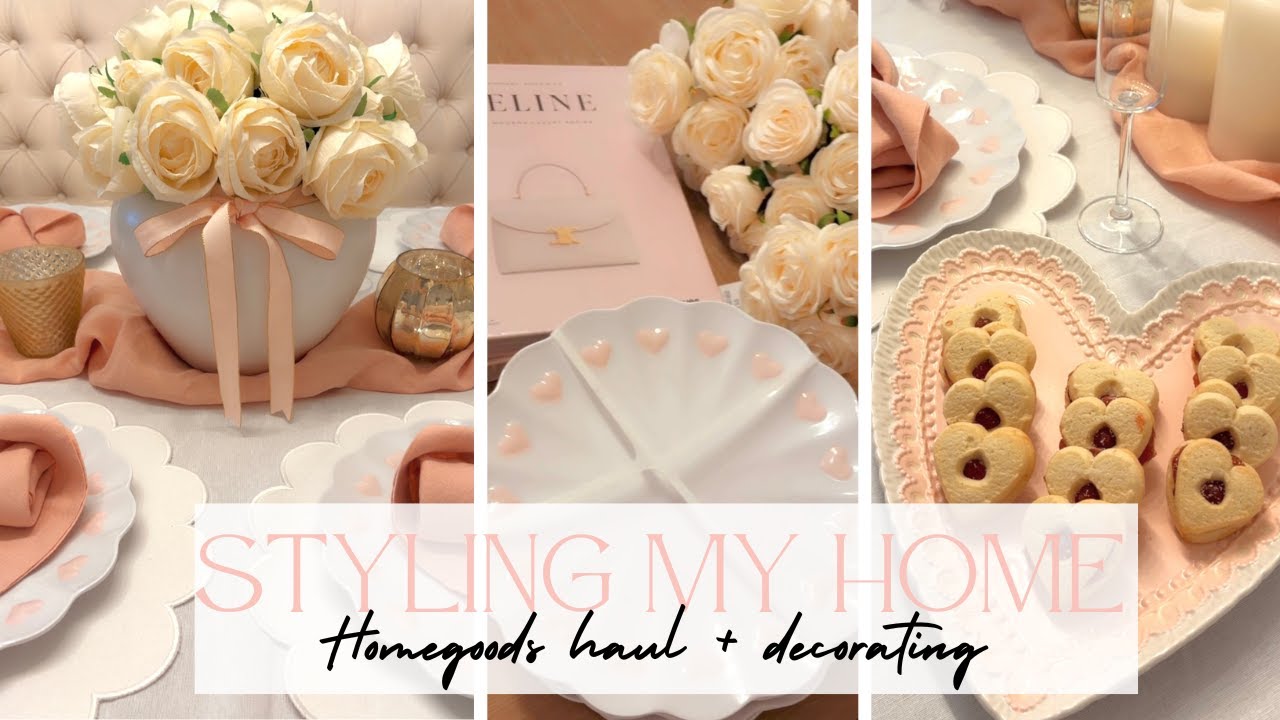 Покупки товаров для дома + украшение ко Дню святого Валентина вместе со мной 🩷 Сезонное оформление