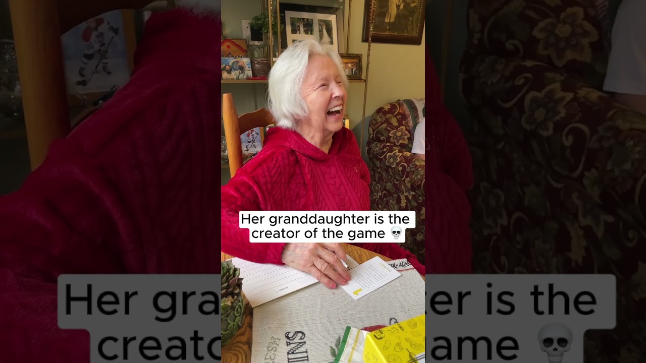 Playing Off Topic with my cute grandma