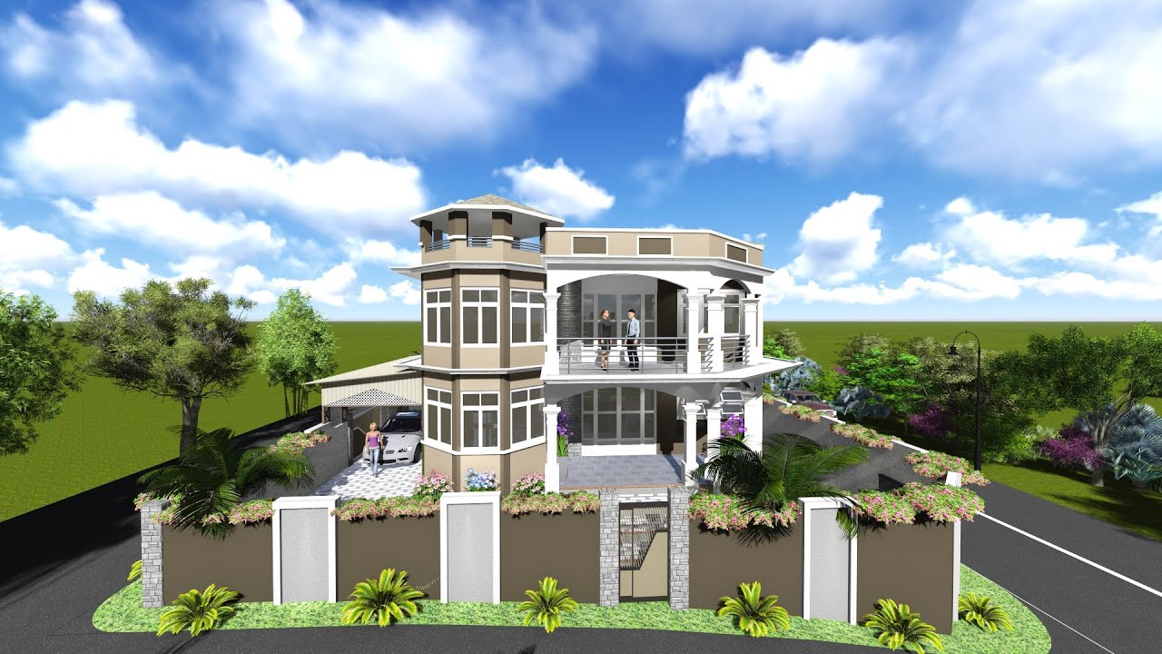 3D House  Design Verdun Mauritius  YouTube