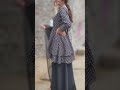 double layer plazo peplum!!# shorts #ytshorts #newdesignclothes
