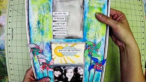 Candle Wax Resist using Watercolors (Unity Stamp Company)