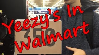 Fake Yeezy's at Walmart!!!