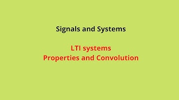 Signal and systems- LTI systems#xploreedu2teach#signalandsystems#LTI