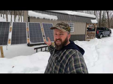 MPP LV2424 Solar, cabin upgrade #offgridcabin #diysolar #mpplv2424  #freeenergy #freeelectricity 