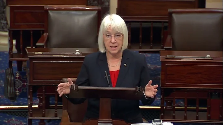 Senator Murray gives remarks as the Senate considers the national security funding bill