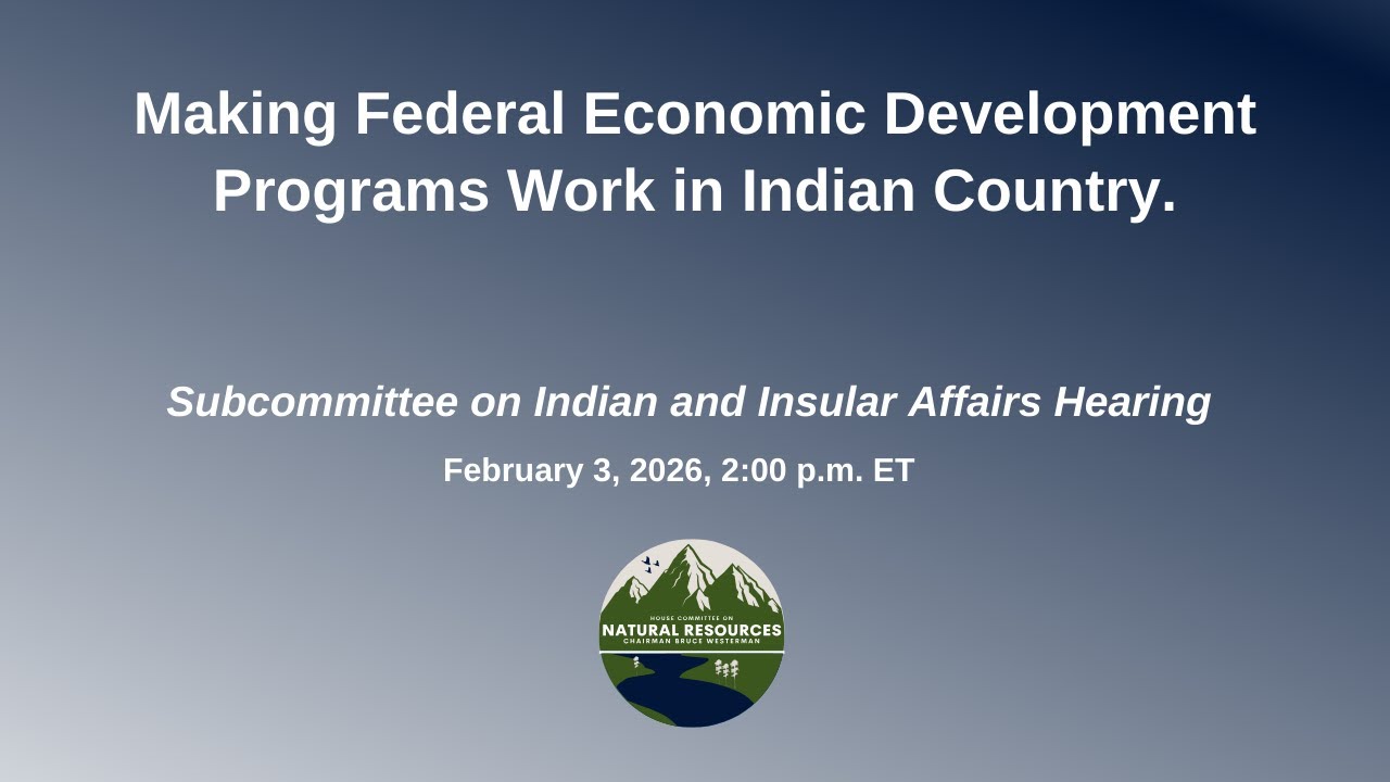 Making Federal Economic Development Programs Work in Indian Country ...