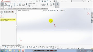 JOG LINE IN SOLIDWORKS