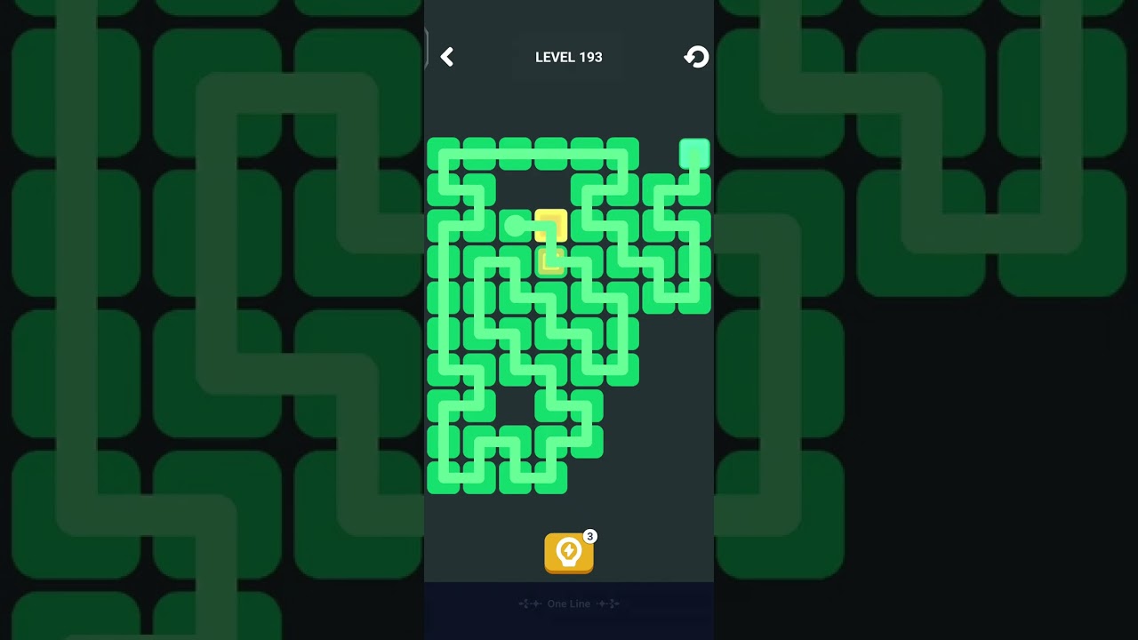 Block Blast One Line Level 193 Solution & Walkthrough | Puzzle Game (Android & iOS Shorts)