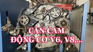 Hướng dẫn cân cam cho động cơ V6, V8,... @KENHKIENTHUCOTO