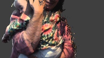 Ariel & Grandma 3D scanned with Fusion rendered in Blender