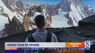 Inside Las Vegas Sphere & the camera they invented to make movies for it