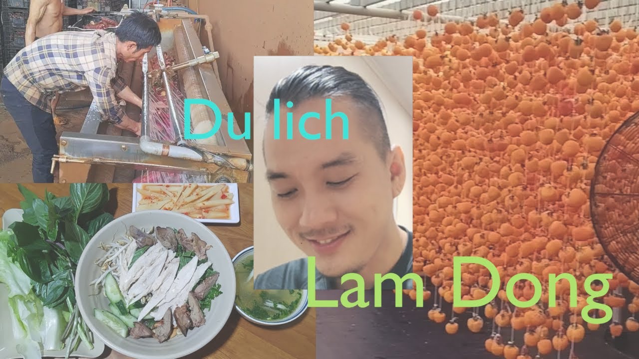 Miến gà, chợ Đức Trọng, Hồng treo gió - YouTube