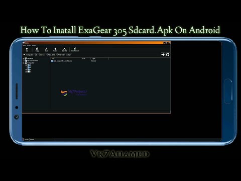 How To Install ExaGear 305 Sdcard .Apk On Android || Vk7projects || Exagear Windows Emulator