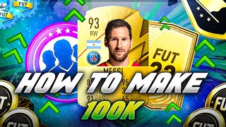 HOW TO MAKE YOUR FIRST 100K IN FIFA 22 ULTIMATE TEAM! WEB APP TRADING AND EARLY ACCESS!