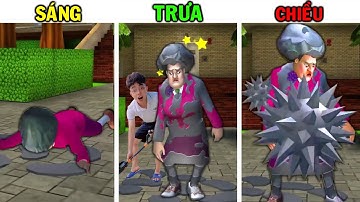 THẮNG TÊ TÊ THỬ THÁCH 24 GIỜ SÁNG TRƯA CHIỀU TROLL CÔ GIÁO SCARY TEARCH 3D