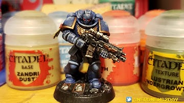 Painting my first Warhammer 40K Model