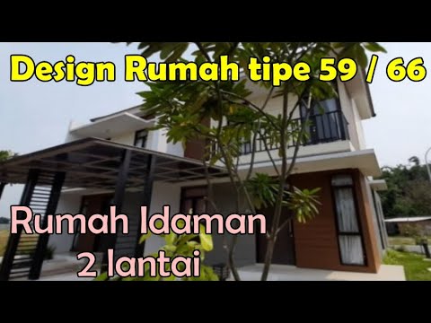  INSPIRASI  RUMAH  CANTIK  2 LANTAI TIPE 59 66 GRAHAYANA 