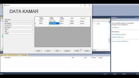 Aplikasi Administrasi Rumah Sakit Menggunakan Visual Basic | UAS PEMOGRAMAN DESKTOP