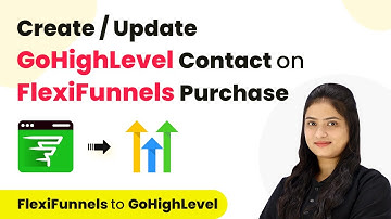 How Create or Update GoHighLevel Contact on FlexiFunnels Purchase | FlexiFunnels to GoHighLevel