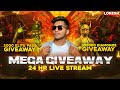 The Biggest Giveaway In History 24 Hours Stream 24 Hours Elite Pass Giveaway Garena Free Fire Live