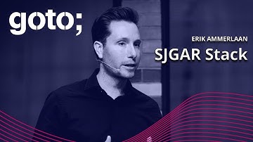 How the SJGAR Stack Accelerated Our Digital Transformation • Erik Ammerlaan • GOTO 2022