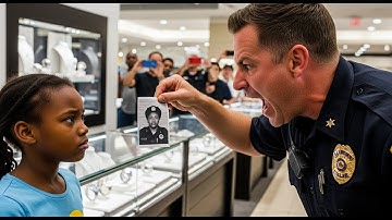 Cop Grabs Black Girl by the Collar for Lying About Her Mom, Moments Before His Biggest Fear Descends