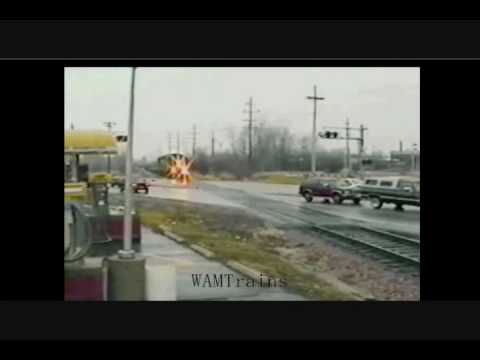 Destroyed in Seconds - Railroad Crossing Carnage