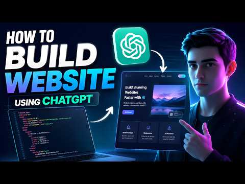 How To Build a Stunning Website Using ChatGPT No Coding Needed