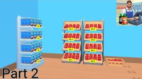 NEW RACK! - My Supermarket Simulator Part 2 (Day 2)