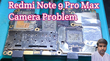 Redmi Note 9 Pro Max Front Camera Not Working | Redmi Note 9 Pro Max Camera Problem