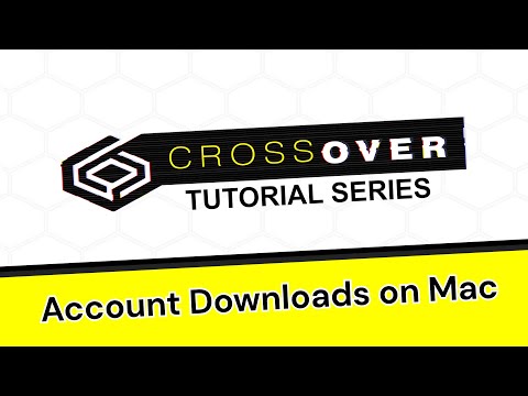 Download and Install CrossOver Mac from your Account
