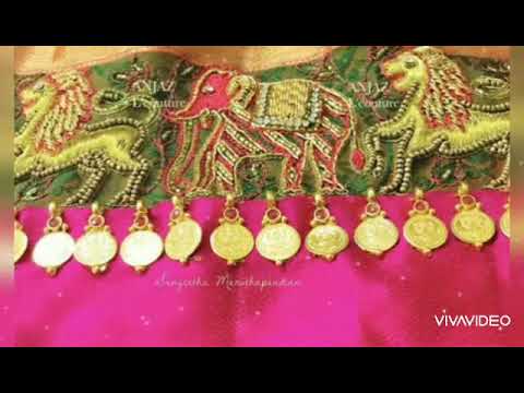 Latest saree kuchu design 2020 # Lakshmi coin kuchu designs collection