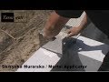 Skrzynka Murarska 240-420 mm klej muruje działówki i winkle / Mortar Applicator glue partition walls