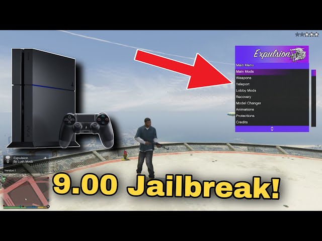 GTA V 1.38 Expulsion v4.0 Mod Menu for PS4 9.00 by LushModz