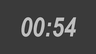 1 minute countdown - Font : Arial Narrow Bold Italic