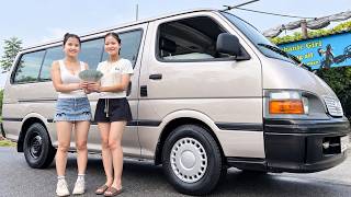 Girl Fully Restores an Abandoned 2002 Toyota Hiace and Sells It
