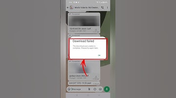 How to Fix Whatsapp Download Failed Problem | Download failed problem in WhatsApp #trending #viral