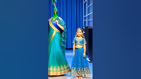 Girl Transforms into a Peacock | AI Magic! #shorts #magic"