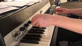 Video thumbnail of "“Glistening 9 chords” I BOUGHT A RHODES"