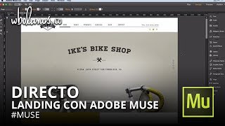 Landing Page con Adobe Muse by @WbolanosCo