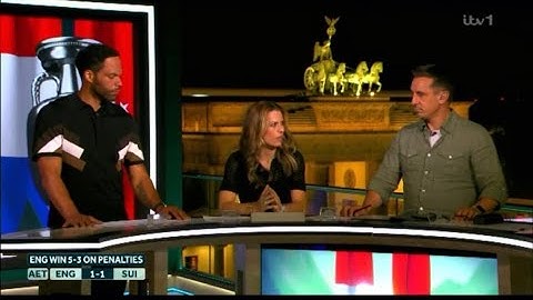 ENGLAND VS SWITZERLAND POST MATCH REACTIONS. GARY NEVILLE, ALAN SHEARER. GARETH SOUTHGATE.